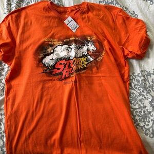 Hershey Park Storm Runner orange Tshirt